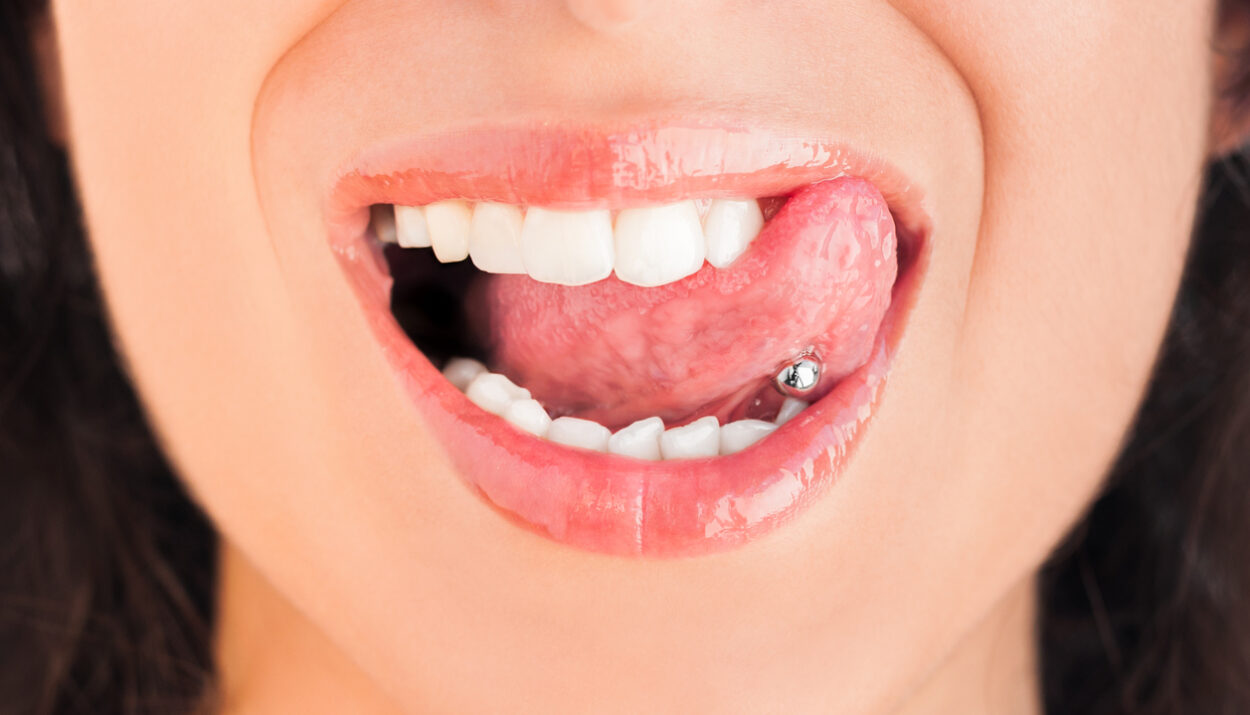 tongue-teeth rubbing for oral health